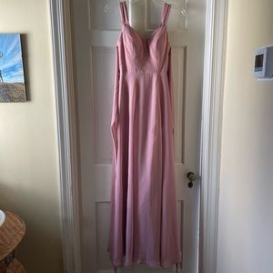 Azazie Julie Dusty Rose bridesmaid dress